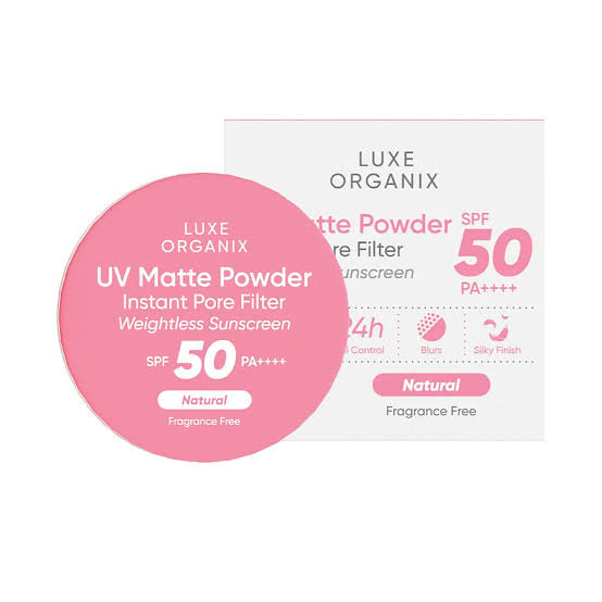 Luxe Organix 24h Zero Sebum Matte Powder (15gm)