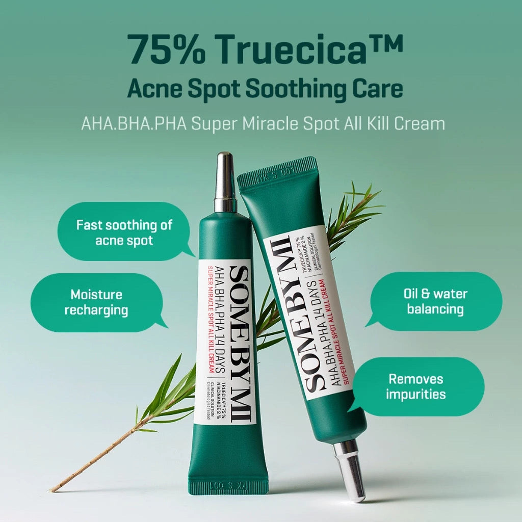 Some By Mi AHA BHA PHA Super Miracle Spot All Kill Cream (30ml)