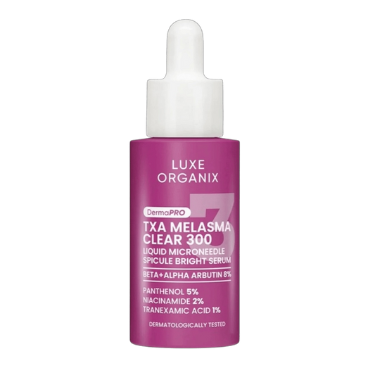 Luxe Organix TXA Melasma Clear 300 Liquid Microneedle Spicule Bright Serum (30ml)