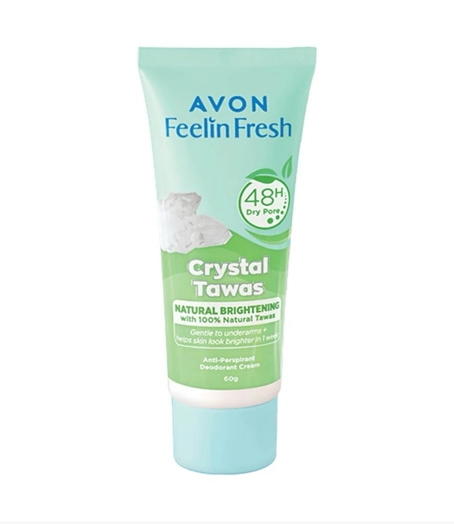 AVON Crystal Tawas Deodorant Cream (55gm)