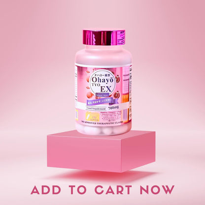 Ohayo TYO EX Lumine White Glutathione 700mg (60caps)