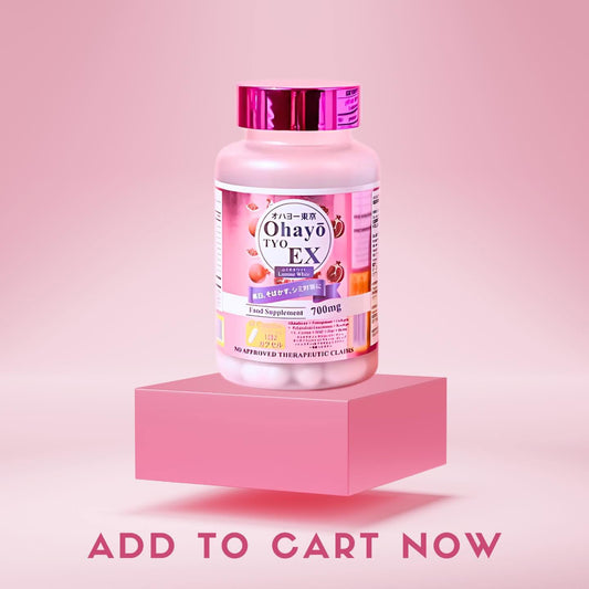 Ohayo TYO EX Lumine White Glutathione 700mg (60caps)