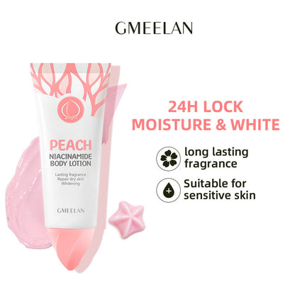 GMEELAN Peach Niacinamide Body Lotion (100gm)