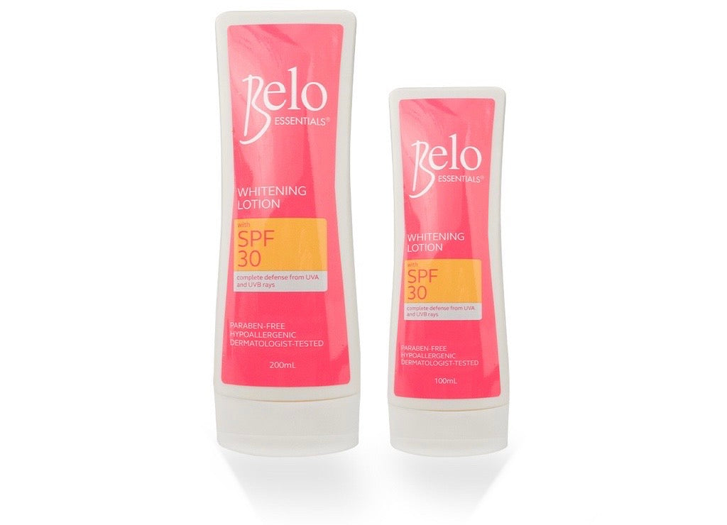 Belo Essentials Whitening Lotion with SPF30 (200ml + 100ml)