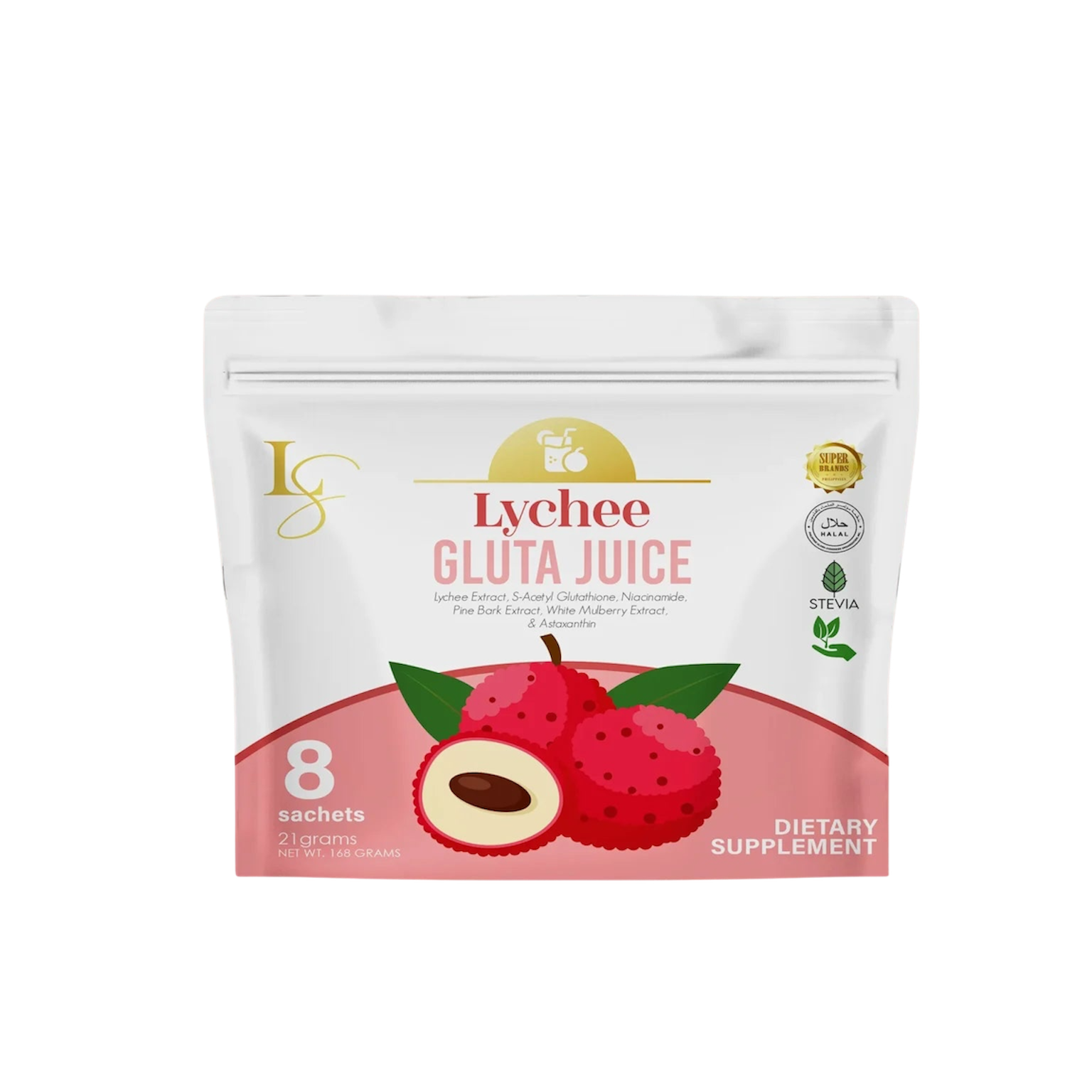 LS Lychee Gluta Juice (8pcs)