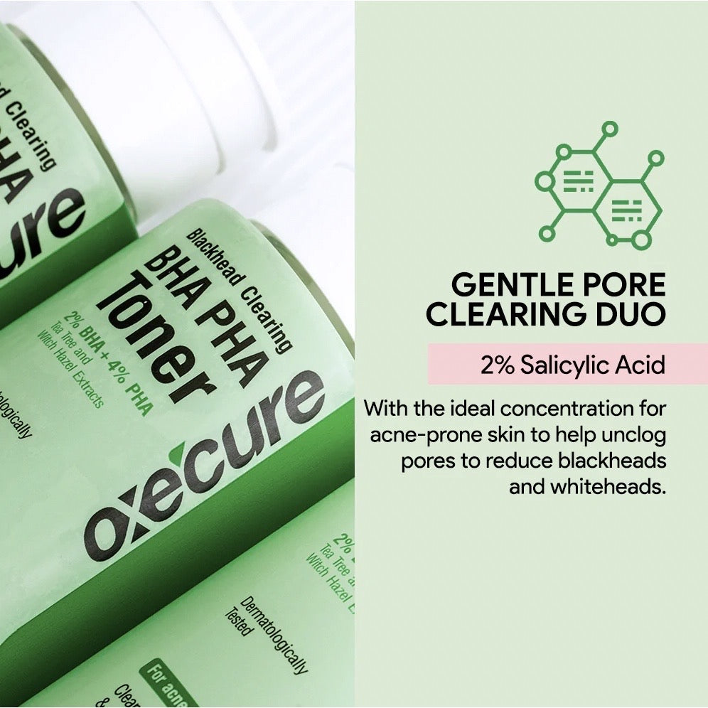 Oxecure Blackhead Clearing BHA PHA Toner (150ml)