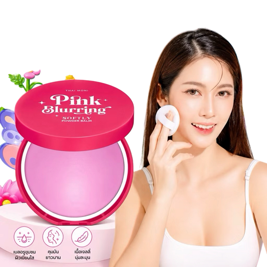 Thai Moni Pink Blurring Softly Powder Balm