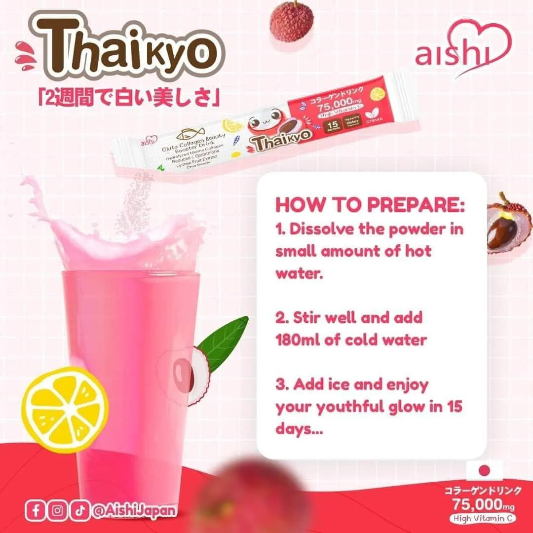 Aishi Thaikyo Lychee Collagen Booster+Anti Aging