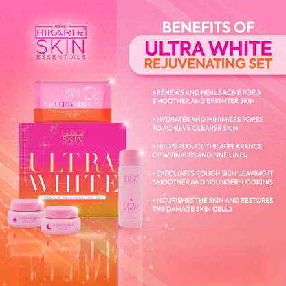 Beauty&U Hikari Ultra White Premium Rejuvinating Set