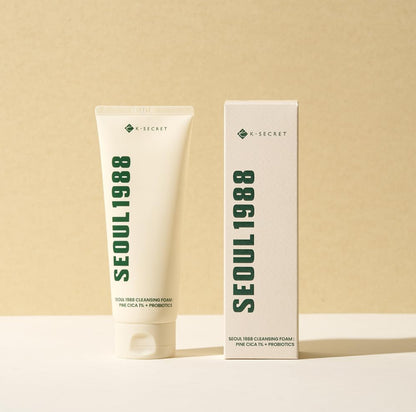 K-SECRET Seoul 1988 Cleansing Foam Fine Cica 1% + Probiotics (150ml)