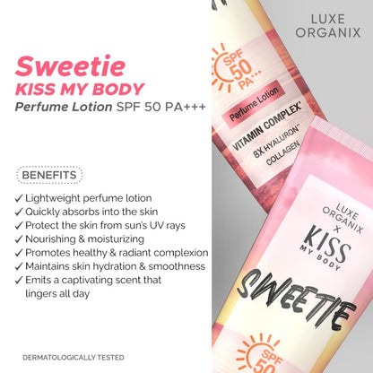 Luxe Organix Kiss My Body Perfume Lotion (200ml)