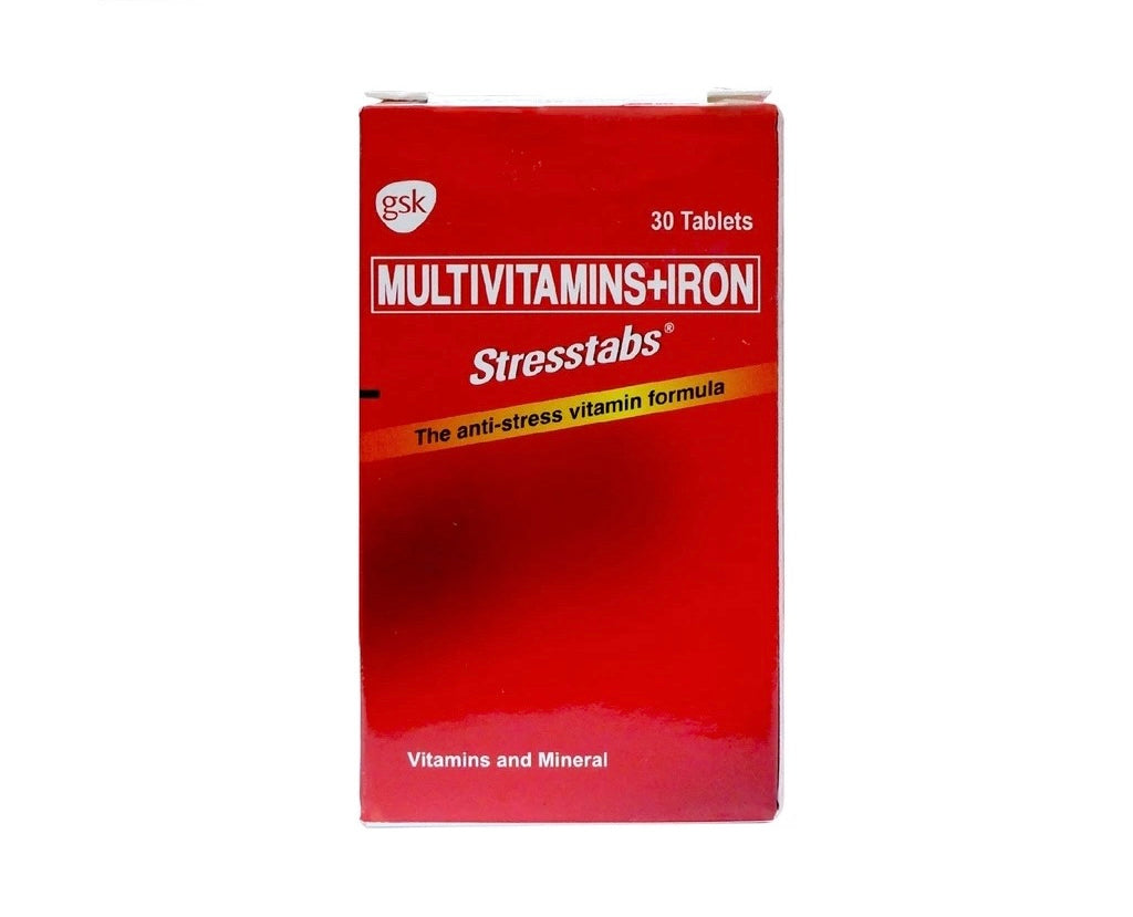 Stresstabs Multivitamins + Iron (30’s)