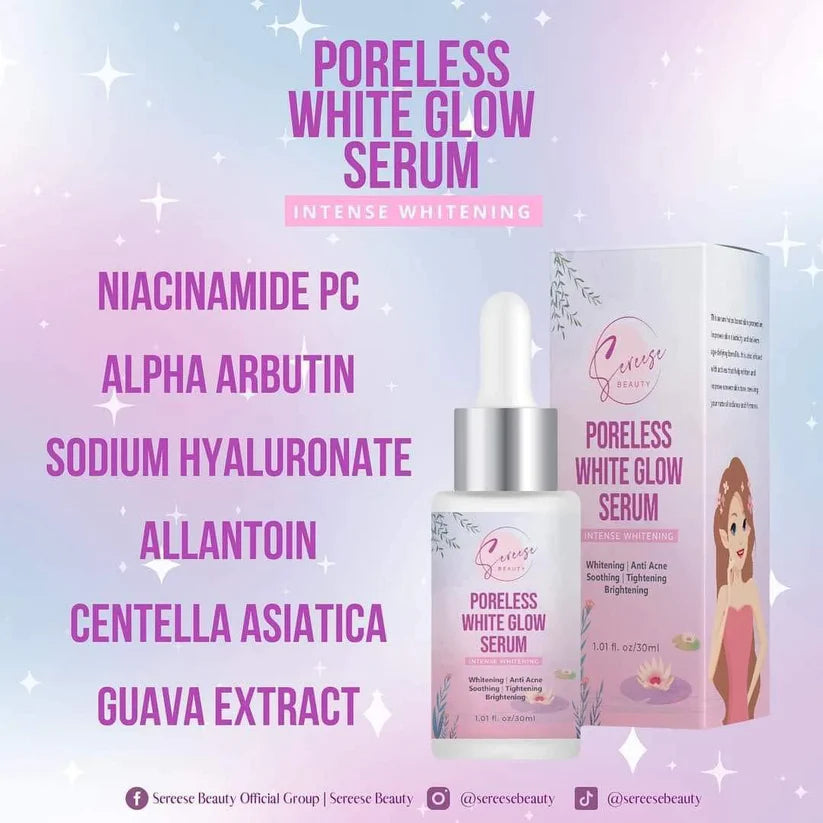 Sereese Beauty Poreless White Glow Serum (30ML)