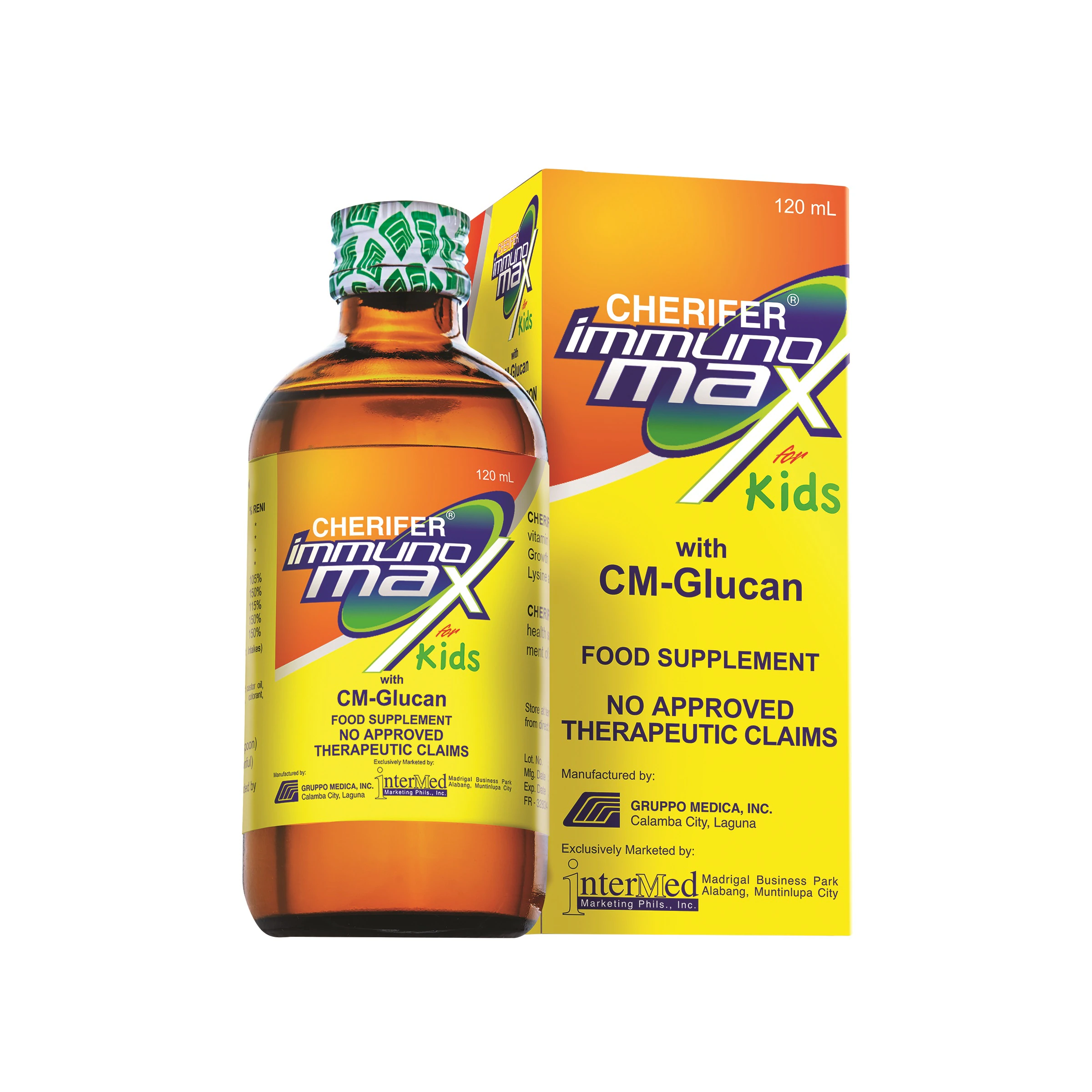 CHERIFER Immuno Max Kids Syrup (120ml)