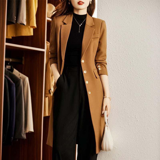 Quiana Single Breasted Trench Coat