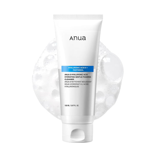 Anua Hyaluronic Acid 8 + Panthenol Gentle Foaming Cleanser (150ml)