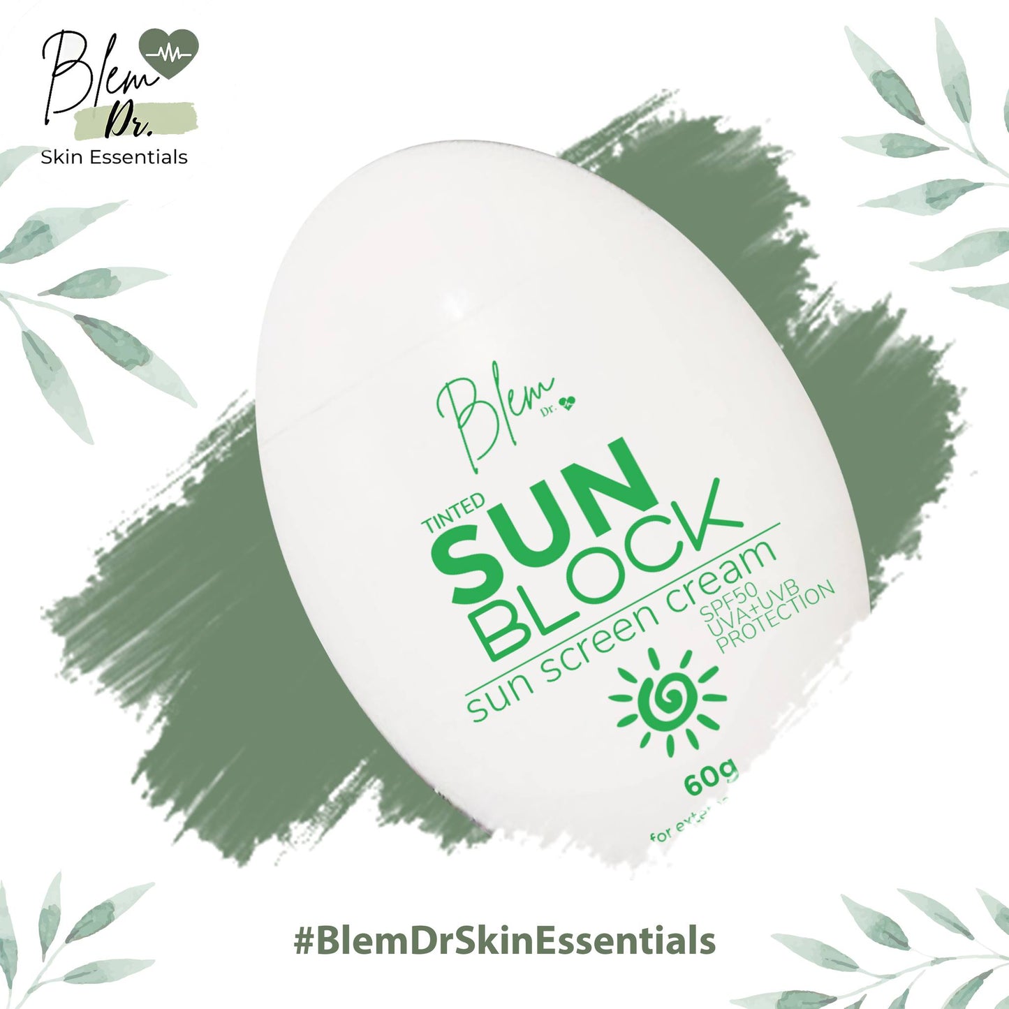 Blem Dr. Tinted Sun Block (60gm)