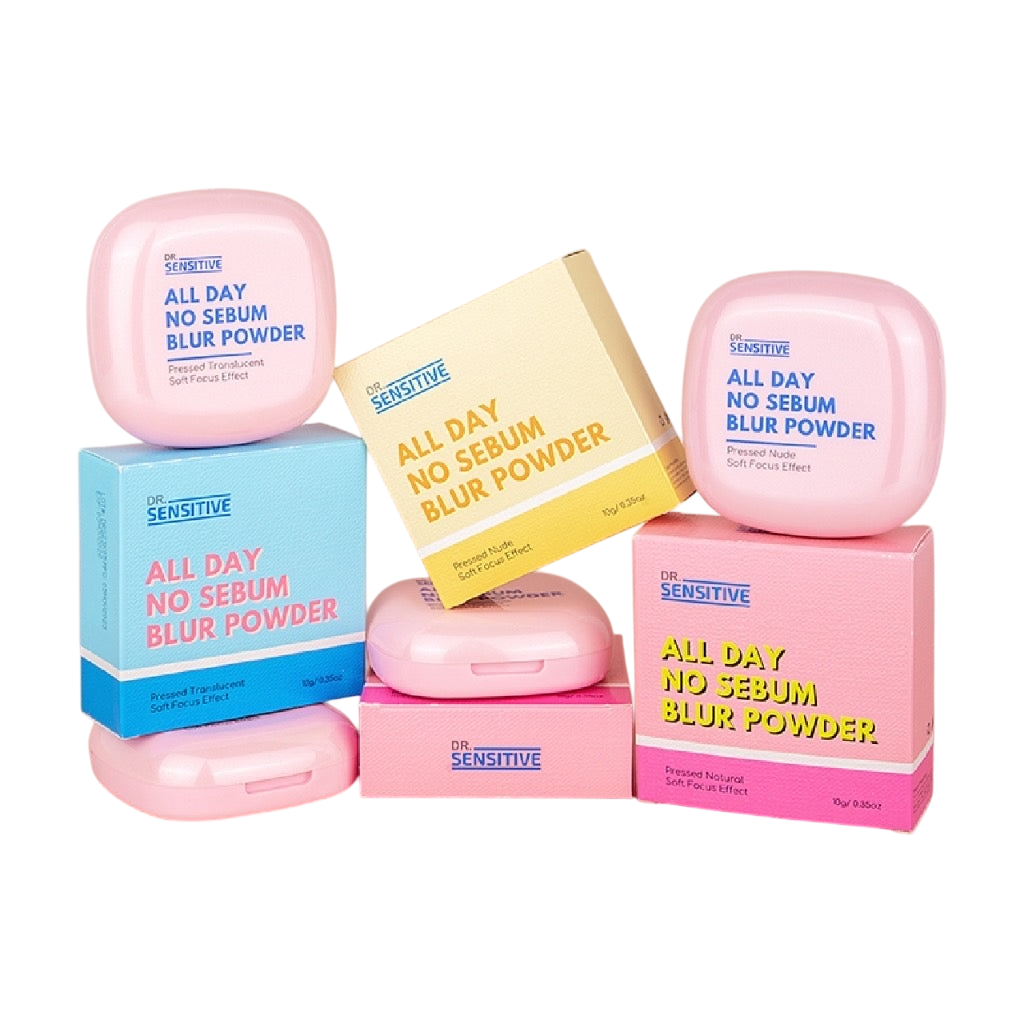 Dr. Sensitive All Day No Sebum Blur Pressed Powder