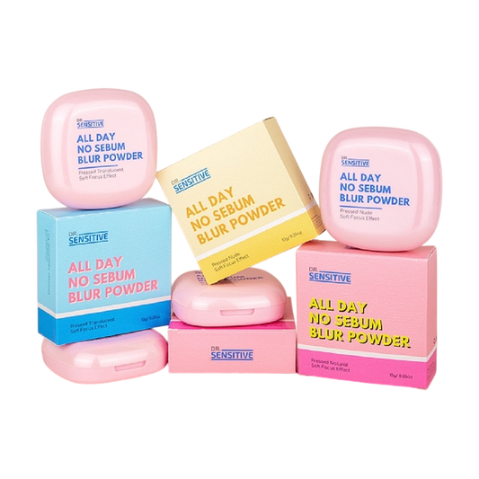 Dr. Sensitive All Day No Sebum Blur Pressed Powder