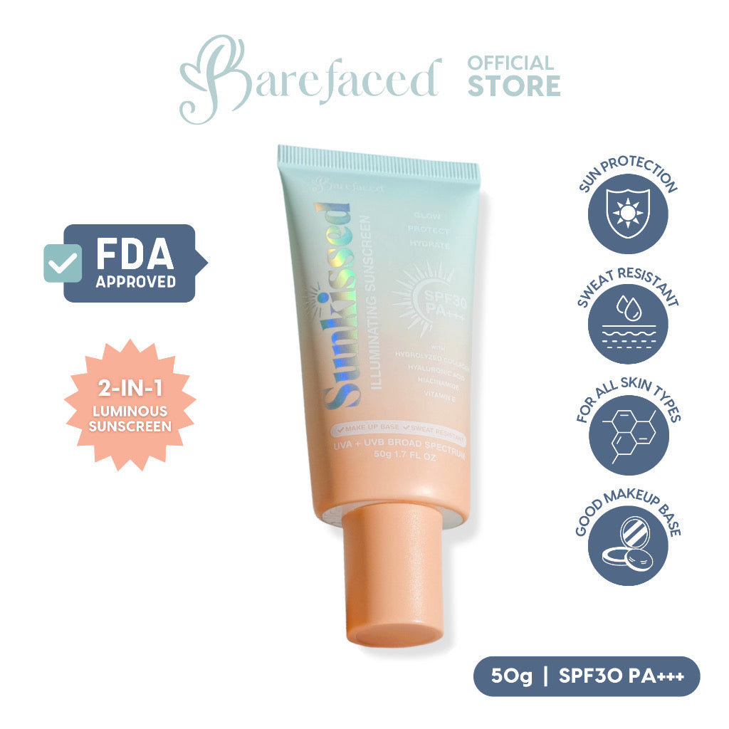Barefaced Sunkissed Illuminating Sunscreen SPF50 PA+++ (50gm)