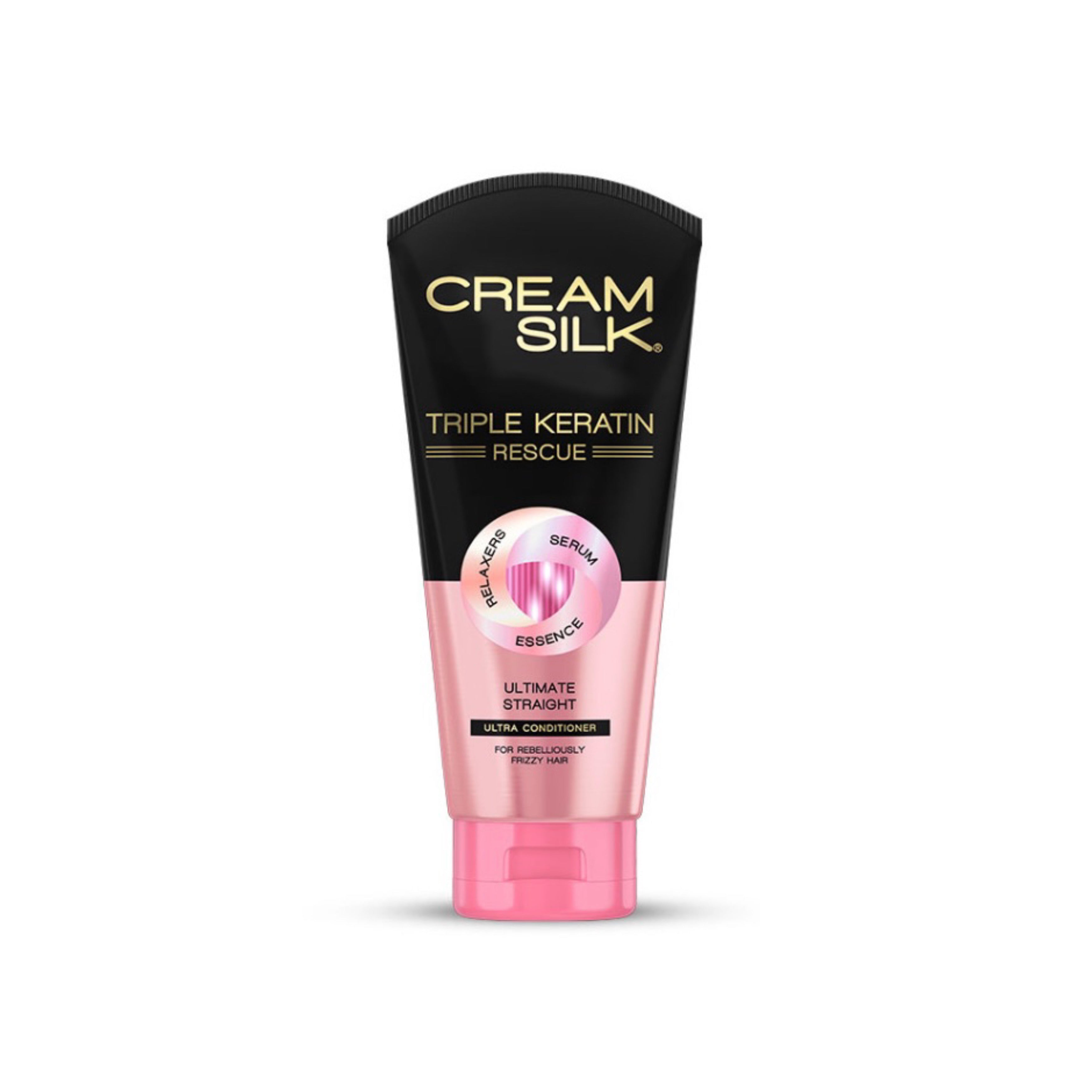 CREAM SILK Triple Keratin Rescue Ultimate Straight Ultra Conditioner (340ml)