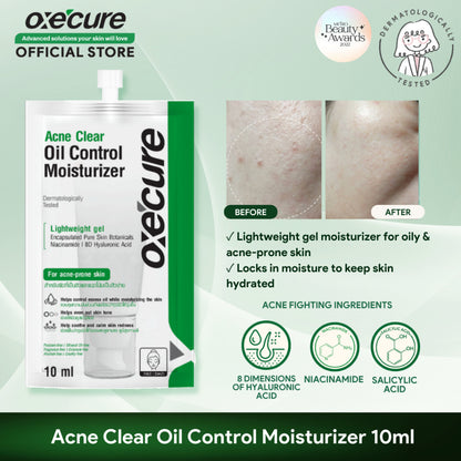 Oxecure Acne Clear Oil Control Moisturizer (10ml)