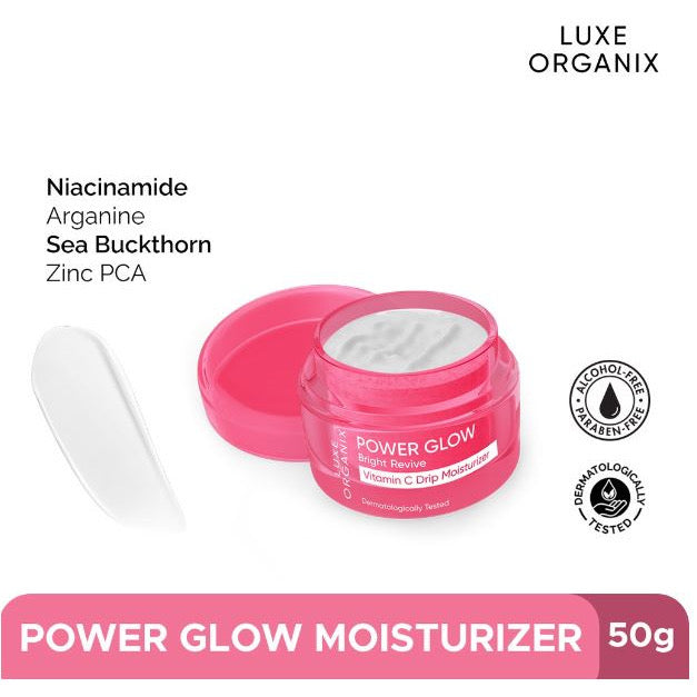 Luxe Organix Power Glow Bright Revive Vitamin C Drip Moisturizer (50gms)