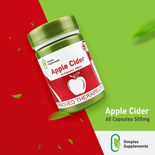 Simplee Supplements Apple Cider 500mg (60caps)