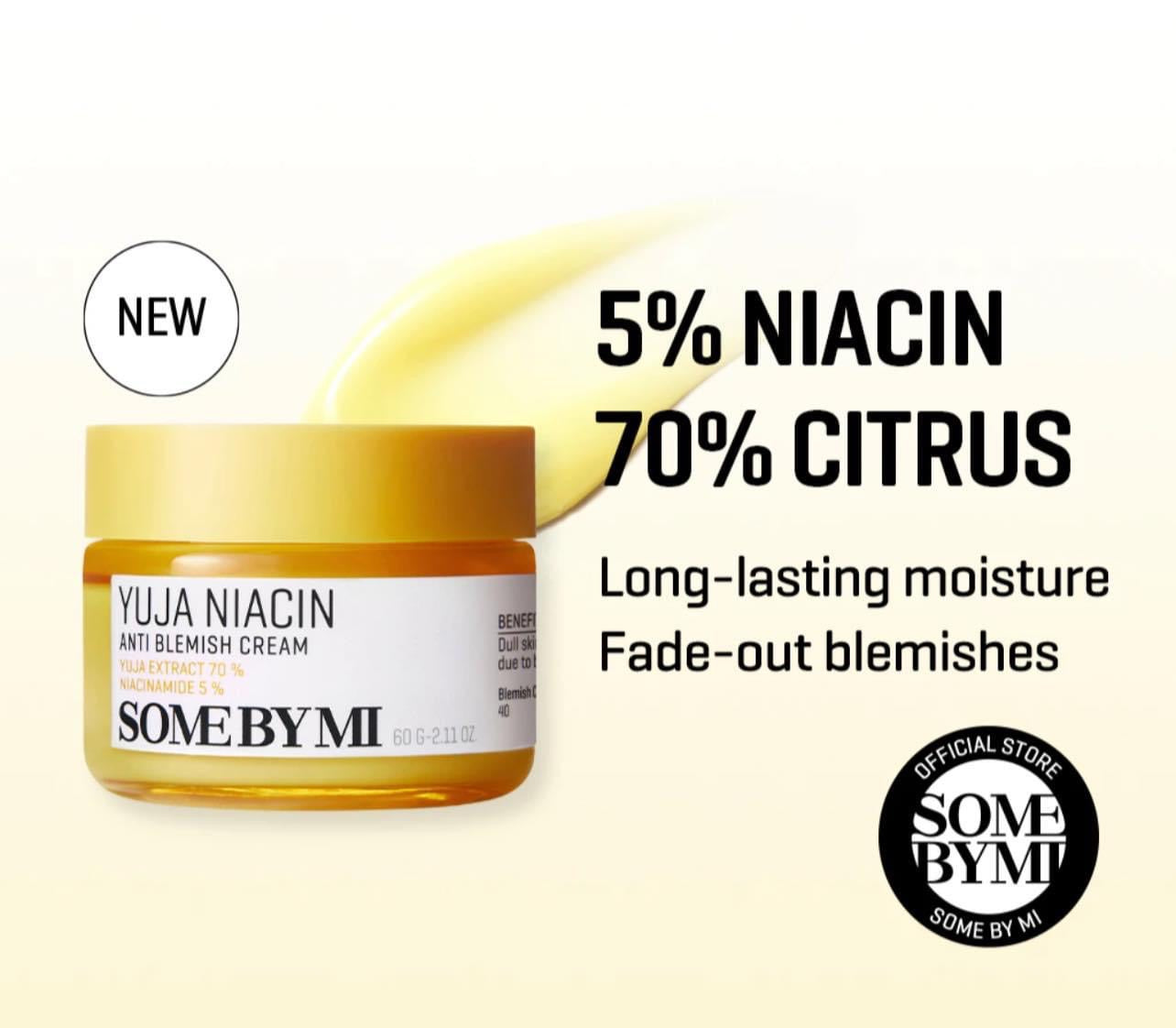 Some By Mi Yuja Niacin Anti Blemish Cream (60gm)
