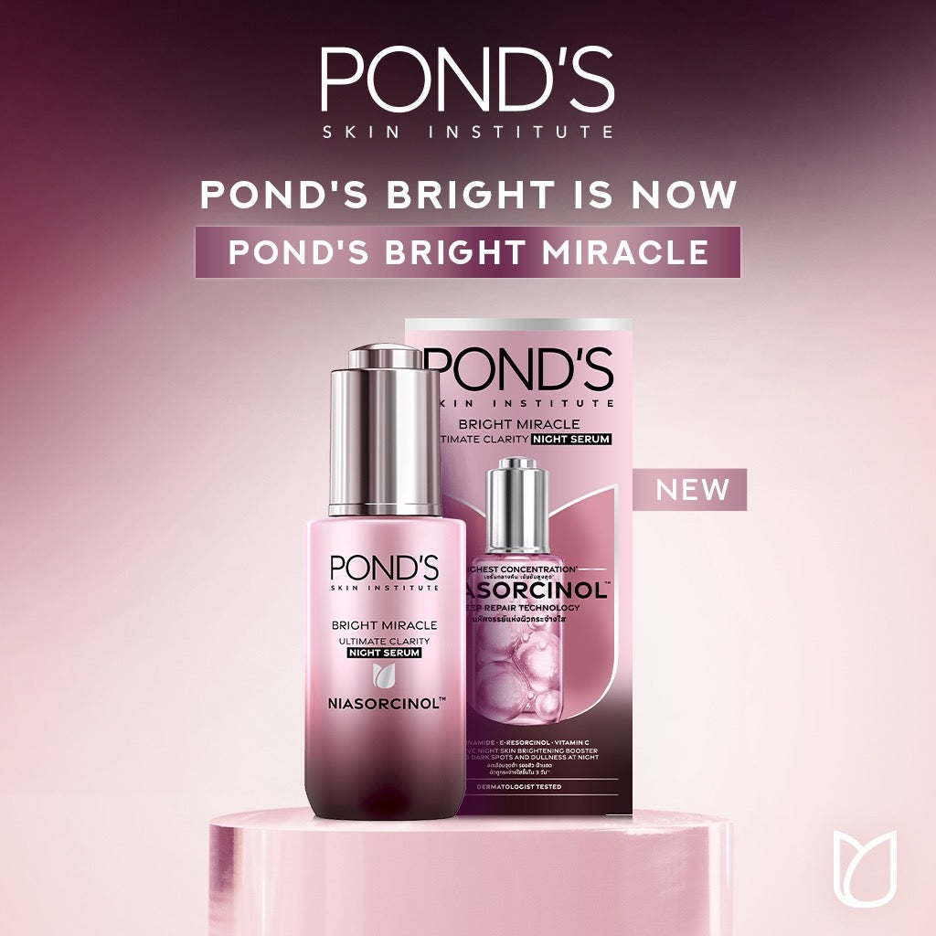 PONDS Bright Miracle Night Serum Niasorcinol (30gm)