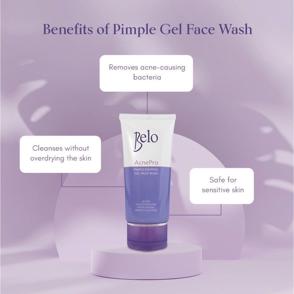 Belo Essentials Acne-Pro Pimple Fighting Gel Face Wash (50ml)