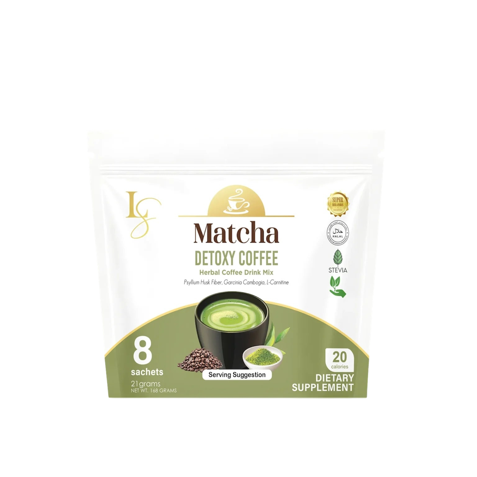 LS Matcha Detoxy Coffee (8pcs)