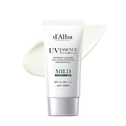 d Alba UV Essence Waterfull + Mild Mineral Filter Broad Spectrum SPF50+