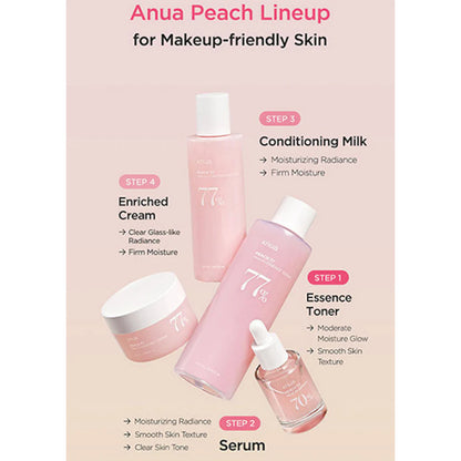 Anua Peach 77% Niacin Essence Toner (250ml)