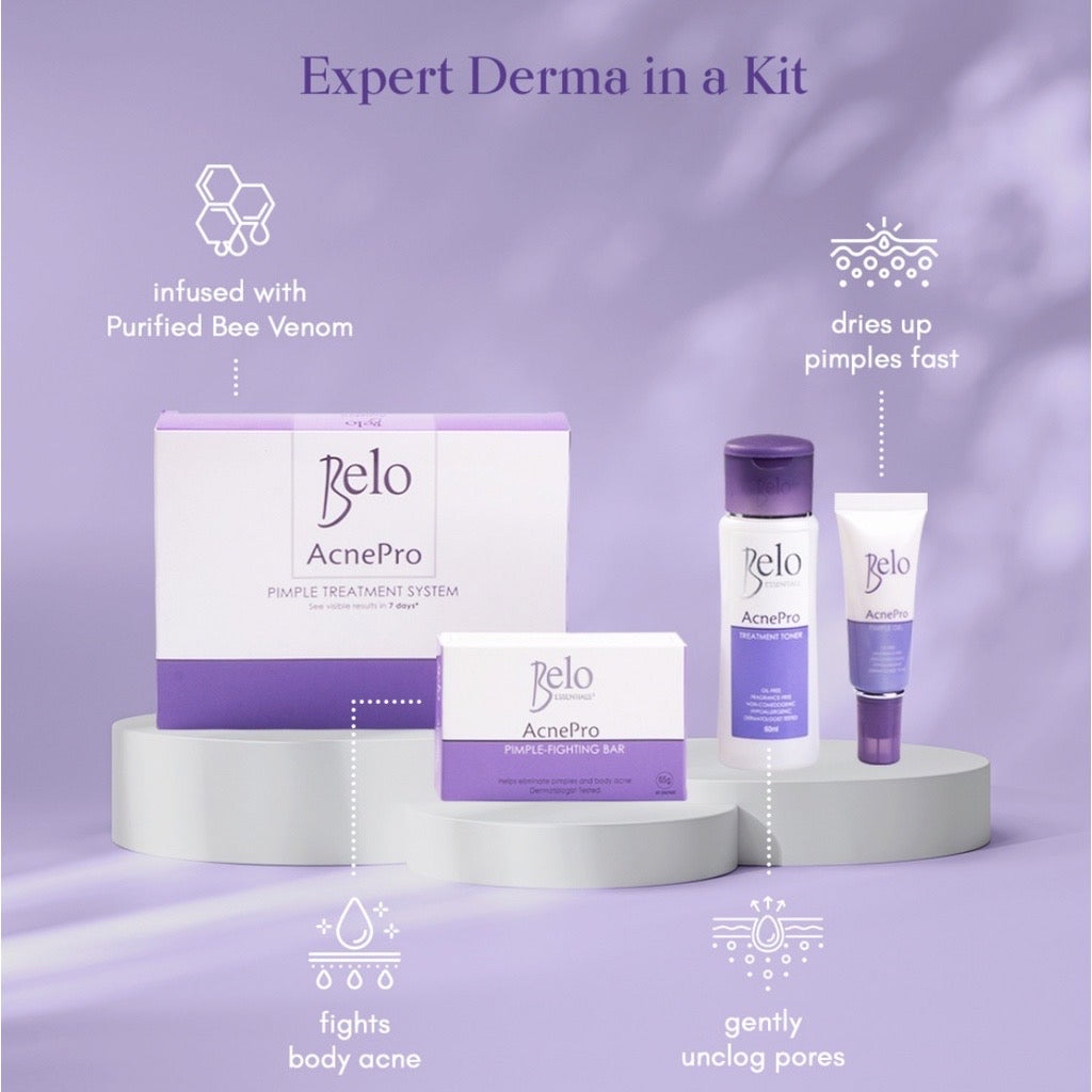 Belo Essentials AcnePro Pimple Control System Set