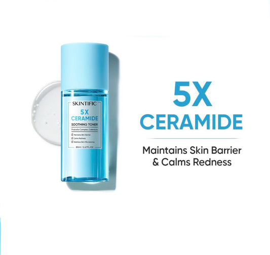 Skintific 5x Ceramide Soothing Toner (80ml)