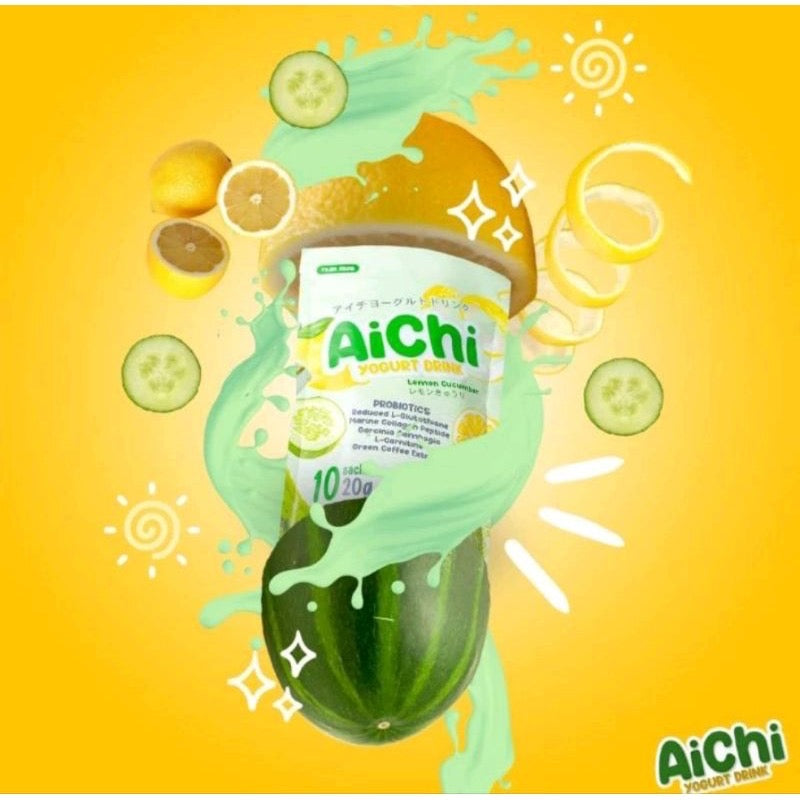 Aichi Yogurt Drink Lemon+ Cucumber (10sachets)