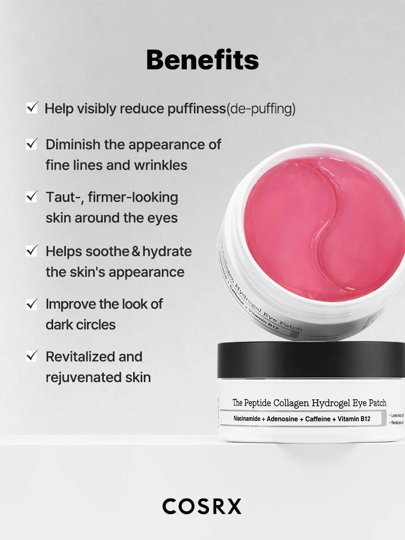 COSRX The Peptide Collagen Hydrogel Eye Patch (60patch)