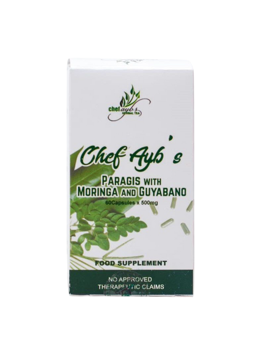 Chef Ayb’s Paragis with Moringa and Guyabano Capsule (60s)