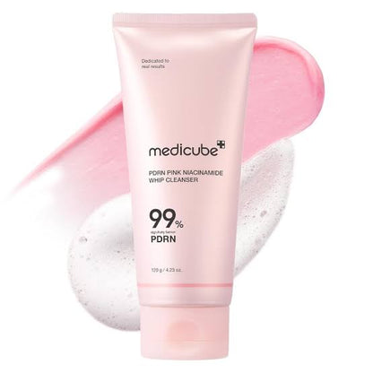 Medicube PDRN Pink Niacinamide Whip Cleanser (120gm)