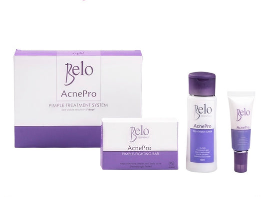Belo Essentials AcnePro Pimple Control System Set