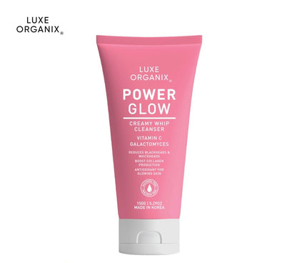 Luxe Organix Power Glow Creamy Whip Cleanser (150ml)