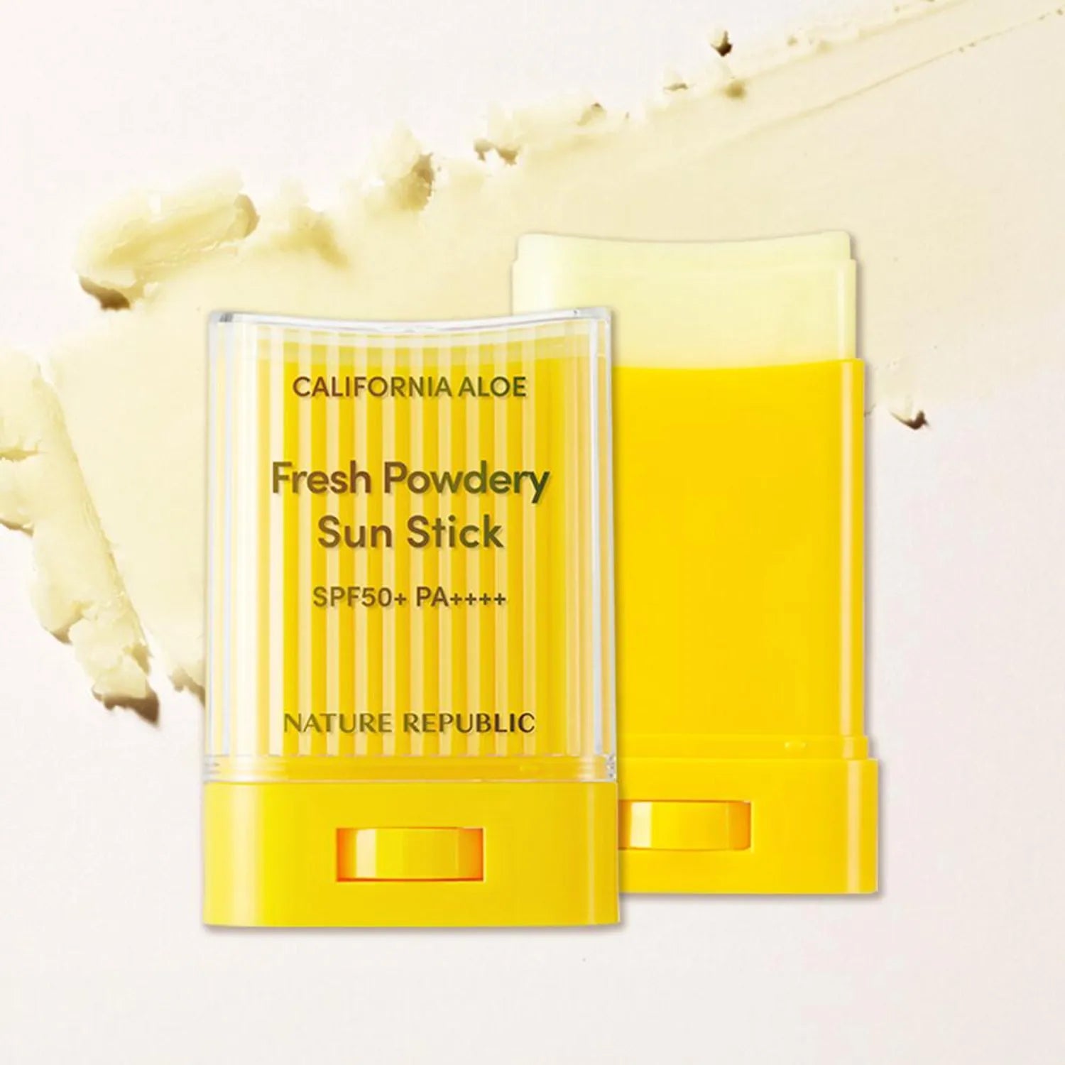 NATURE REPUBLIC California Aloe Fresh Powdery Sun Stick SPF50+ (24gm)