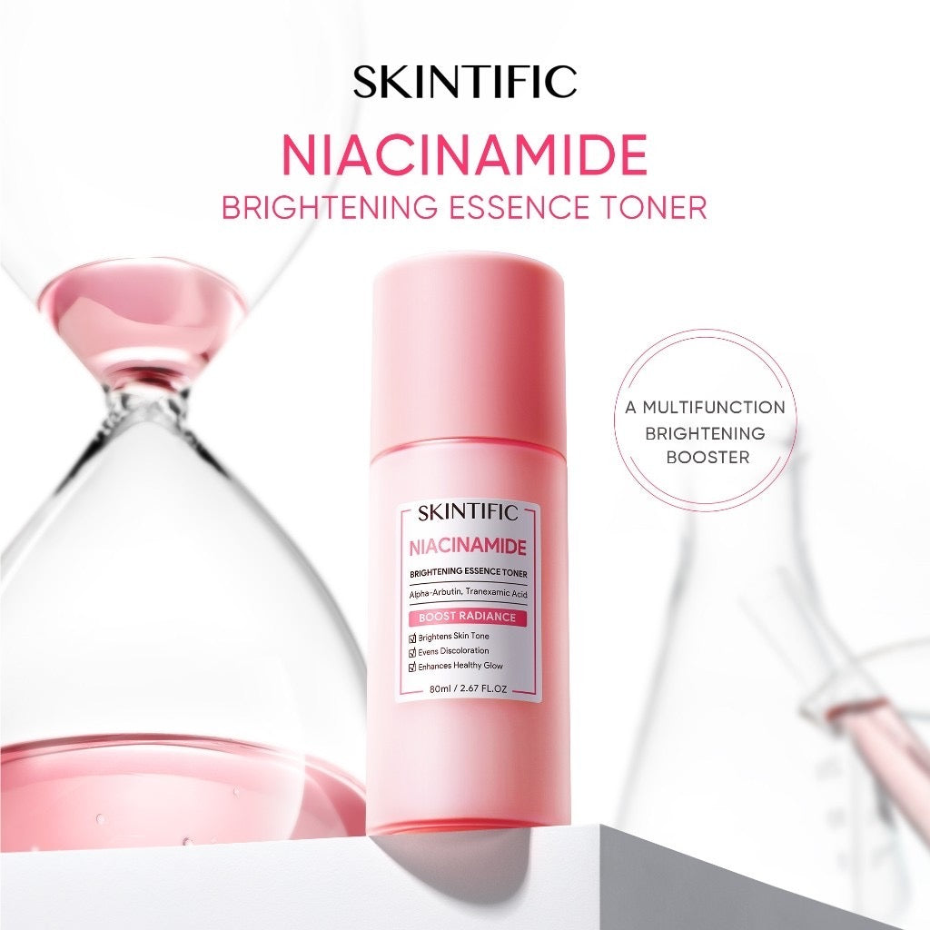 Skintific Niacinamide Brightening Essence Toner (80ml)