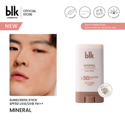 BLK Universal Mineral Sunscreen Stick SPF50 PA++