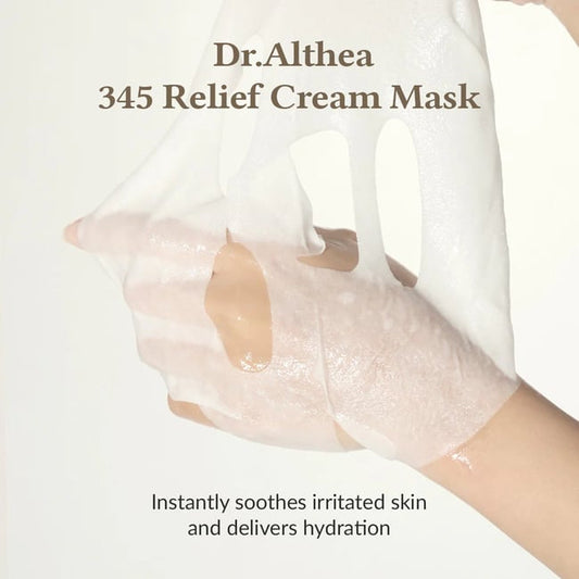 Dr. Althea 345 Relief Cream Mask (Pack of 4pcs)
