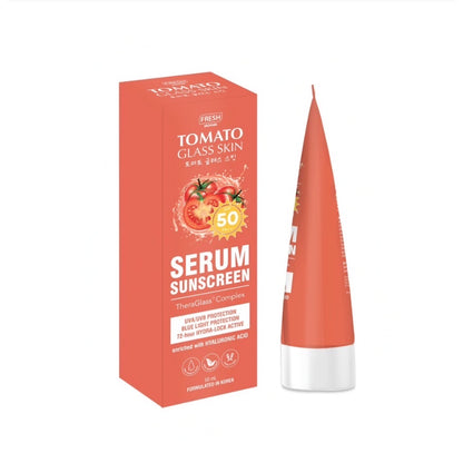 FRESH skinlab Tomato Glass Skin 3in1 Vitamin C Brightening Sunscreen SPF50 PA++ (50ml)