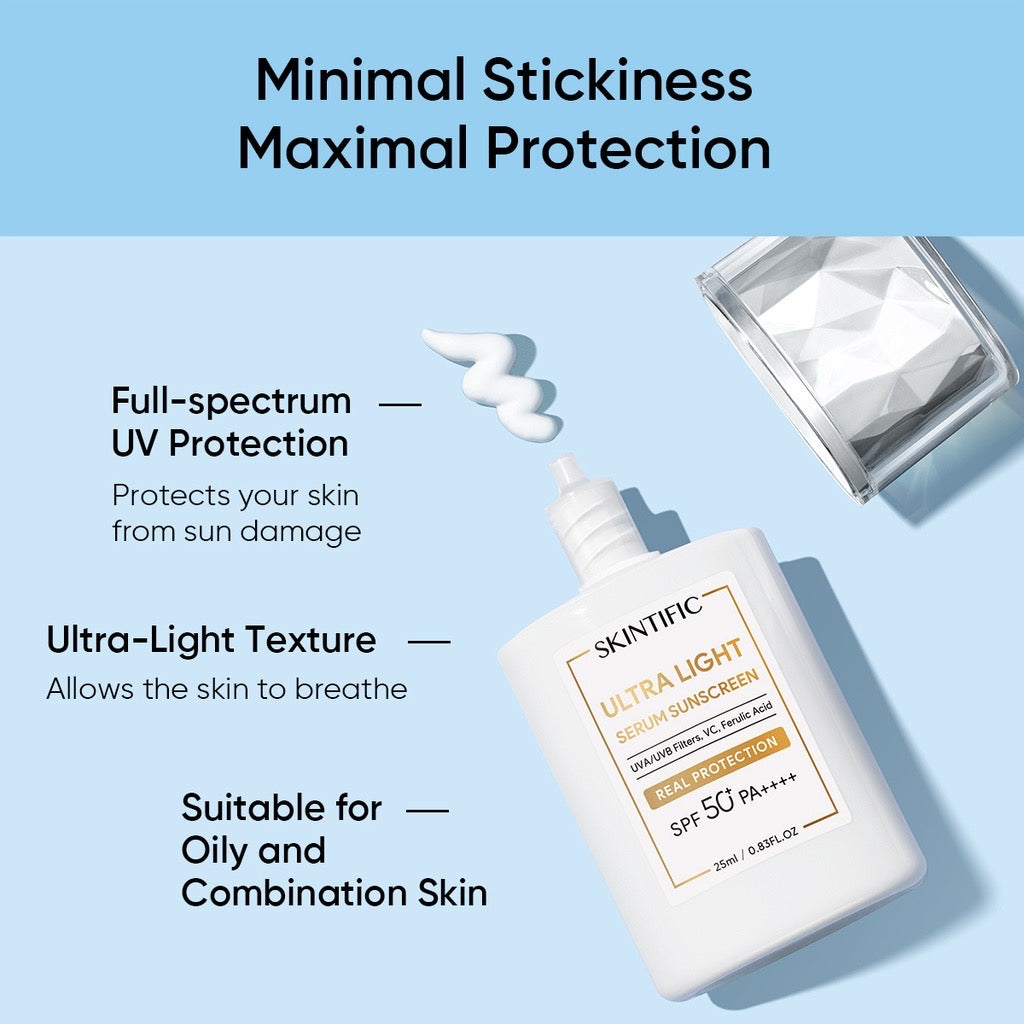 Skintific Ultra Light Serum Sunscreen (25ml)