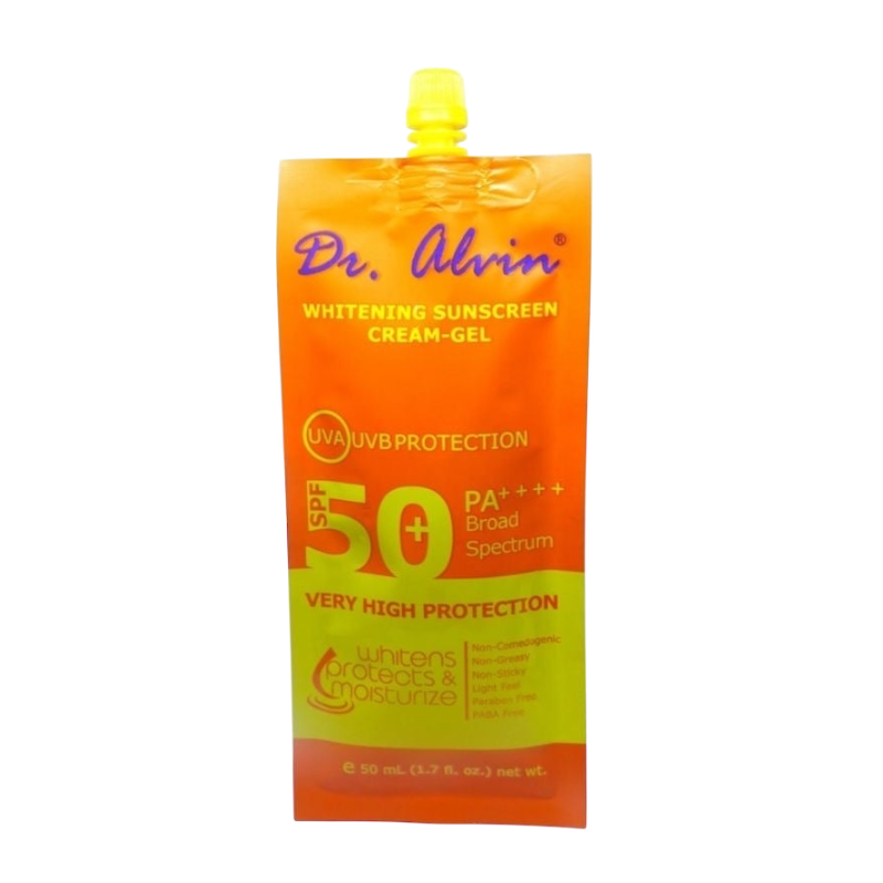 Dr. Alvin Whitening Sunscreen Cream-Gel (50ml)