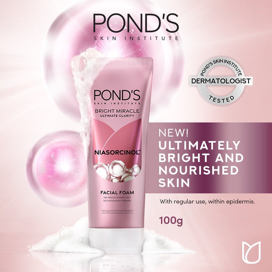 POND’S Bright Miracle Ultimate Clarity Facial Foam (100gm)